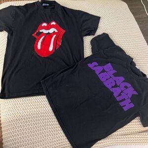 Set of 2 Vintage 90’s Band Tees